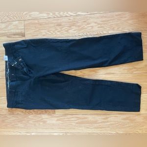 Banana Republic cropped trouser (black)